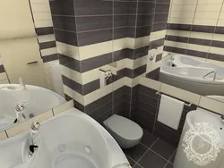 How To Combine Tiles In A Small Bathroom Photo