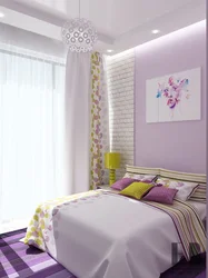 Сиреневая Спальня Дизайн
