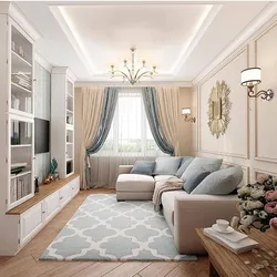 Kiçik klassik qonaq otağı fotoşəkili