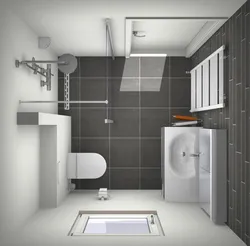 Photo of the bathroom from above