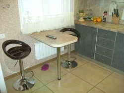 Xruşşov Fotoşəkilindəki Mətbəxdə Bar Sayğac Masası