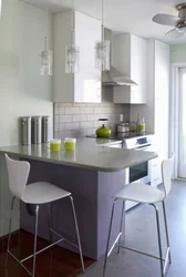 Bar Counter Table In The Kitchen In Khrushchev Photo