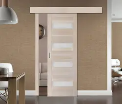 Photo of sliding interior doors in one kitchen