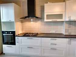 Kitchen design with corner box photo