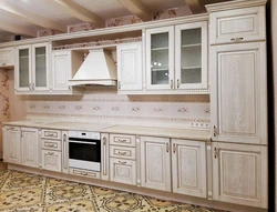 Прамыя кухні дызайн класіка
