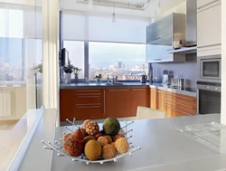 Panoramic kitchen design