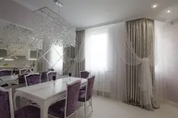 Zamonaviy uslubdagi oshxona uchun tul 2023 foto dizayni
