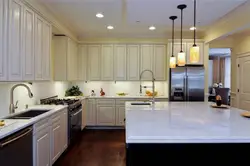 Kitchen ceiling lighting design