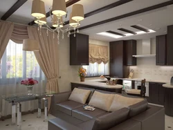 Living room bathroom kitchen design