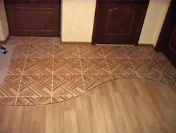 Прихожая с линолеумом дизайн