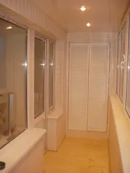 Turnkey finishing of balconies and loggias photo