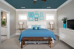 Wallpaper for painting in the bedroom interior
