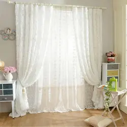 Only tulle in the living room photo