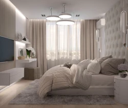Yotoq xonasi dizayni 30 m² fotosurat