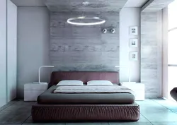 Bedroom design concrete