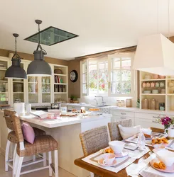 Cozy kitchen interior