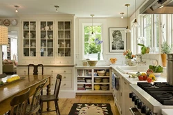 Cozy kitchen interior