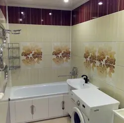 Pvc panelləri ilə vanna otağı dizaynı