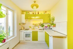 Colors for kitchen sets for small kitchen photo in modern