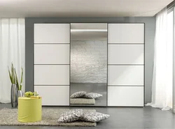 Sliding wardrobes photo modern for the bedroom three doors