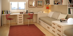 Room design children's bedroom all in one