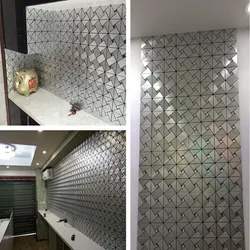 Self-adhesive panels for bathroom waterproof photo