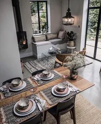 Boho kitchen design
