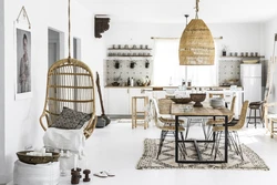Oshxonaning Ichki Qismidagi Boho