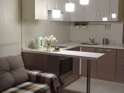 Кухни с барными стойками и диваном дизайн