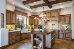 Mediterranean kitchen design photo
