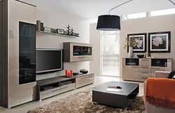 Modular living rooms in the room photo