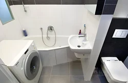 How to combine a toilet with a bathroom in Khrushchev photo