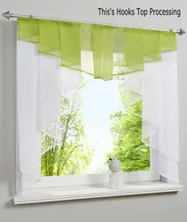 Tulle барои ошхона хабарнигори кӯтоҳ дар корҳои дохилӣ