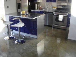 All about self-leveling kitchen floors photo