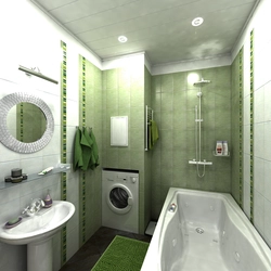 Interior of a standard bathroom