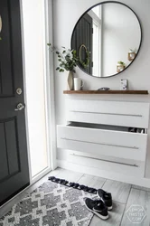 Cabinets for hallway photo in modern style