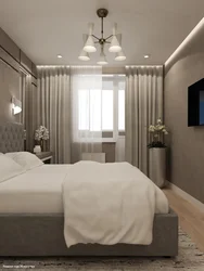 Bedroom Interior 15 Sq M With Balcony