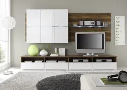 Modern glossy walls for the living room photo