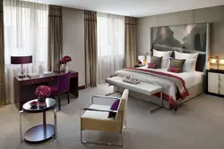 Bedroom with armchair design