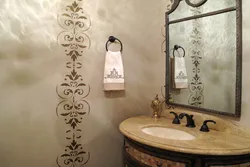 Bath Design With Ornament