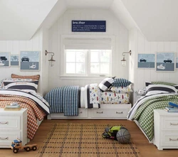 Bedroom for 3 boys photo