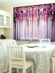 Photo of kitchen curtains