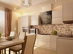 Kitchen design beige apron