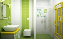 Ceramic tiles toilet and bathroom photo