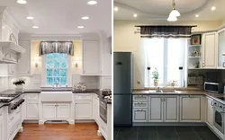 Kitchen letter p interior design