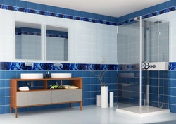 Bathroom design with sheet panels