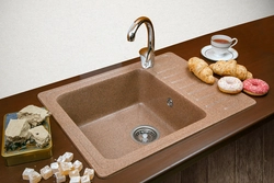 Photo of artificial kitchen sinks