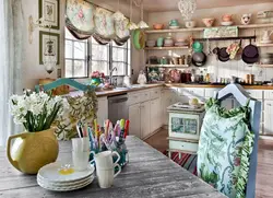 Shabby chic kitchen design