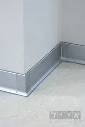 Skirting boards for bathroom floors photo