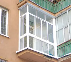 Пластиковое остекление лоджий фото